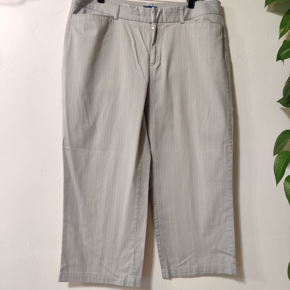 Dockers Capri Dress Blue Pant Women's 16 - Picture 2 of 11